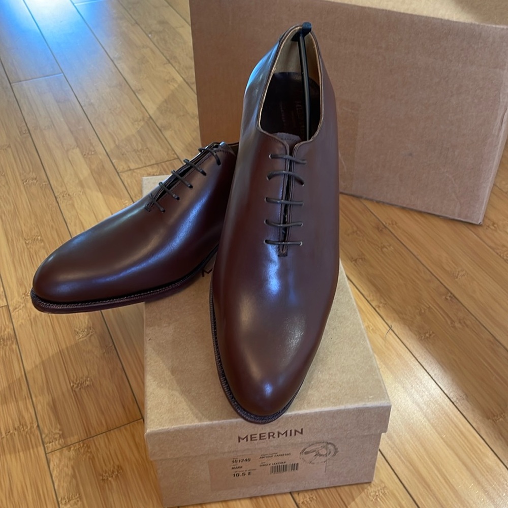 MEERMIN 101240 - EXPRESO ANTIQUE CALF French boxcalf oxford US 11.5/UK 10.5 E